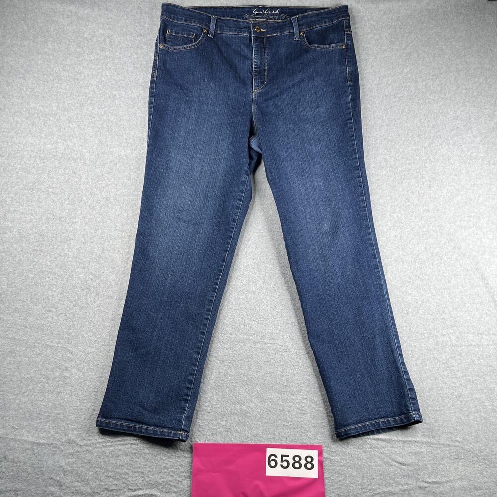 Gloria Vanderbilt Amanda 2.0 Slim Leg Women’s Size 18W All Around Slim Leg Jeans